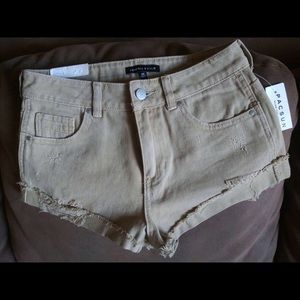 Kendall and Kylie PacSun destroyed shorts